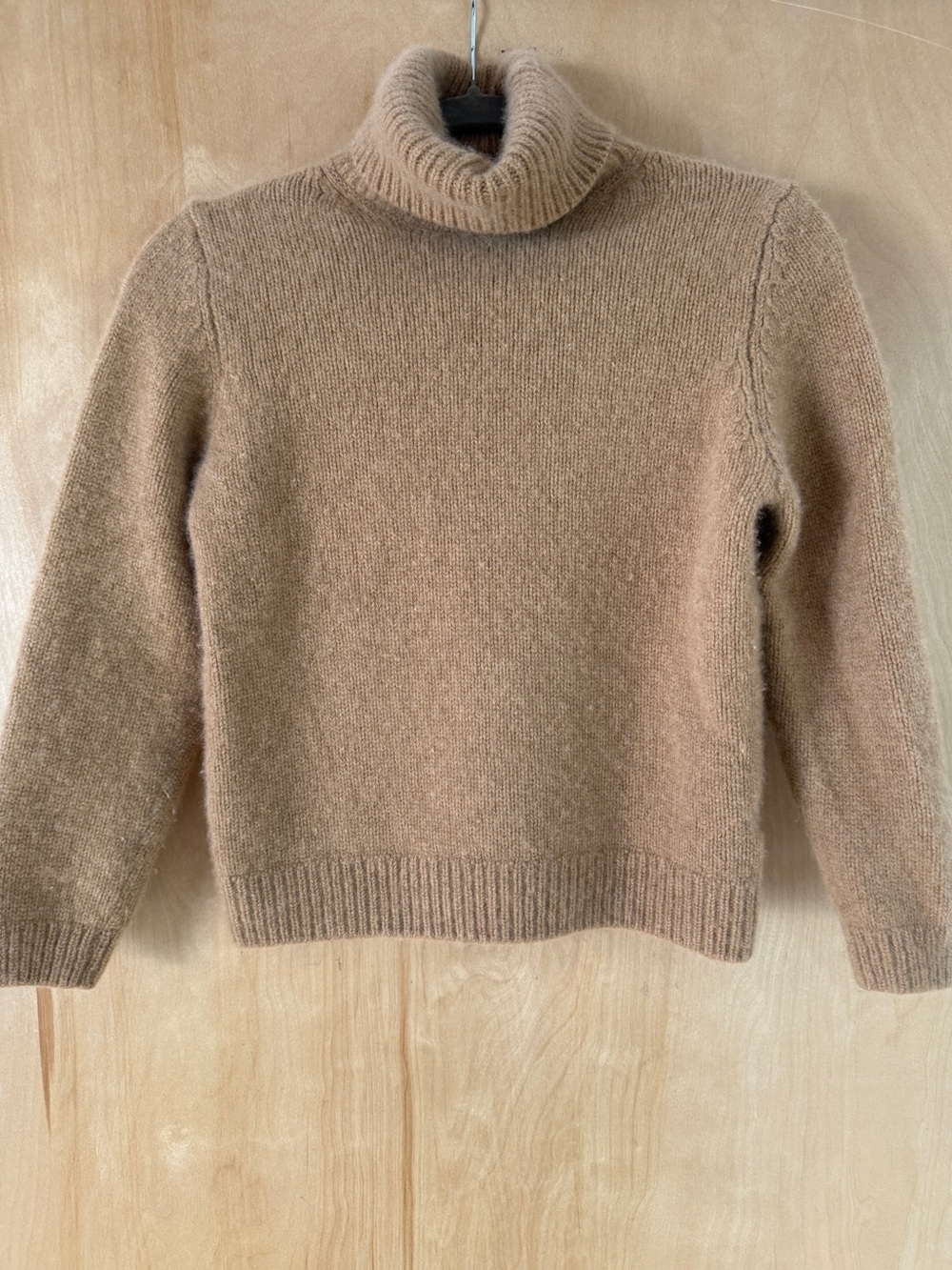 ba&sh Lady Pullover Camel Tan Turtleneck Sweater - Size XS / 0 - Picture 2 of 13